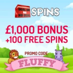 Deal or No Deal Spins | £1000 bonus & 100 free spins | As seen in TV!