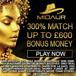 Midaur casino 50 free spins